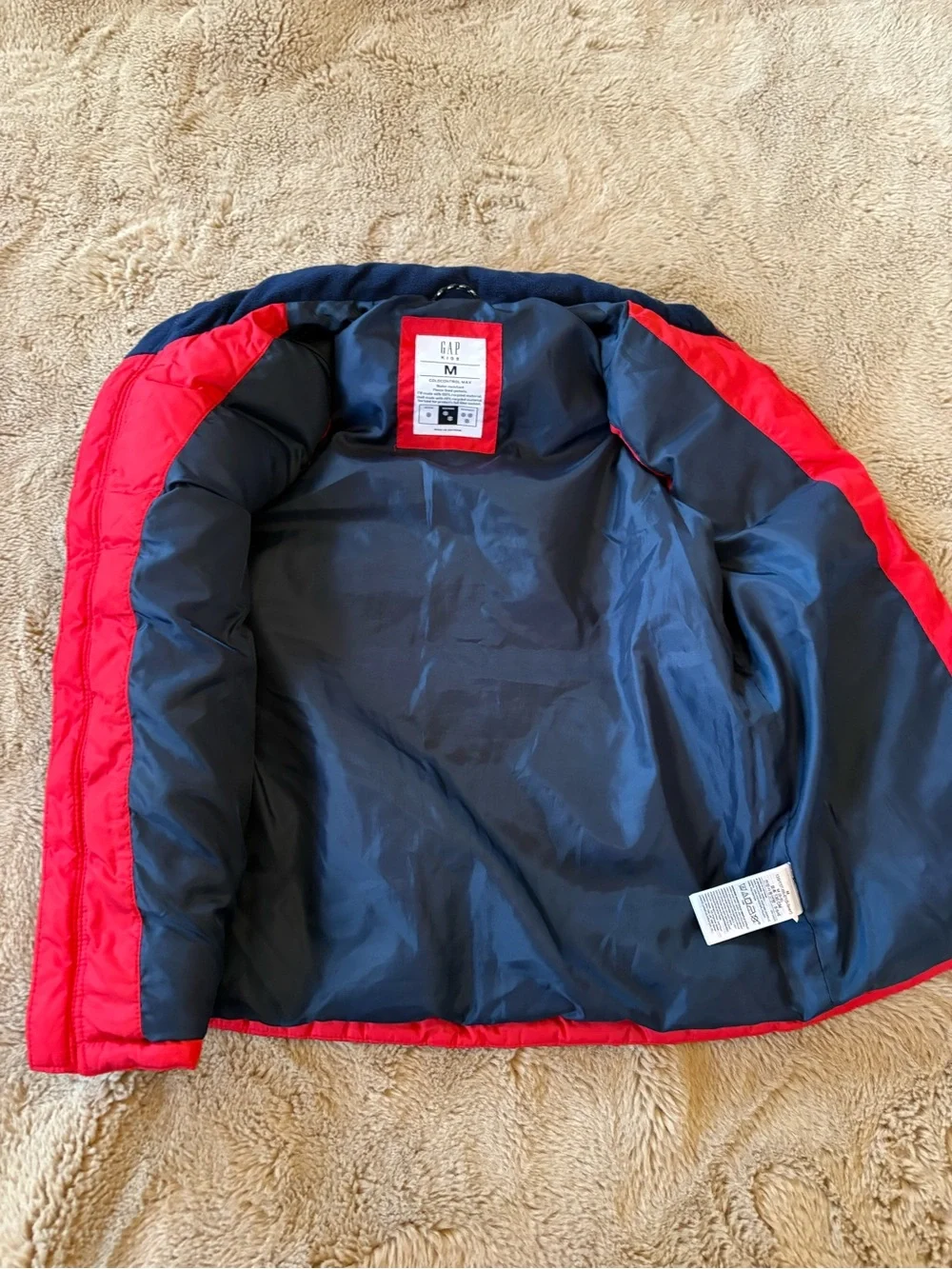Gap puffer vest, boys Medium